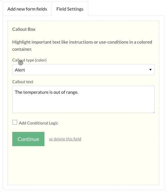 Conditional Numer FB