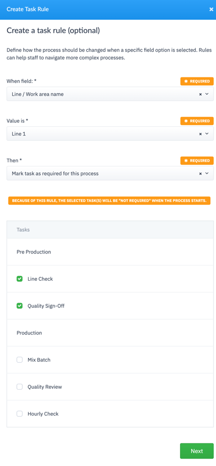 Create a task rule-1