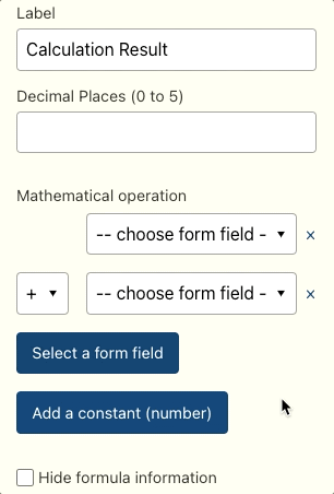calc result